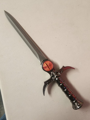 Espada Mini Del Augurio Leon-o Thundercats Acero Inoxidable