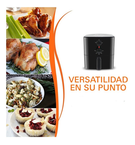 Imagen 2 de 4 de Freidora Eléctrica Sin Aceite Elite Gourmet De 1q Pack Con 2