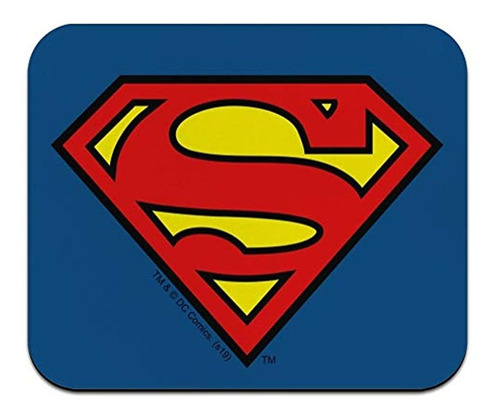 Superman Classic S Shield Logo - Alfombrilla Para Ratón