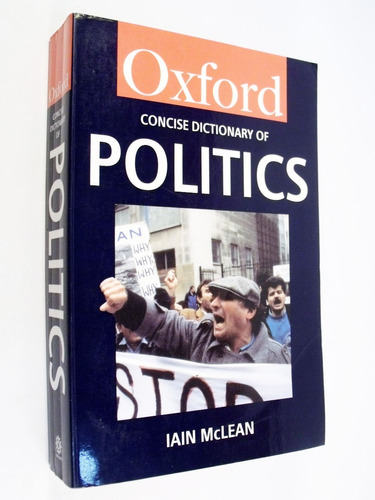 Oxford Concise Dictionary Of Politics - Iain Mclean - Inglés