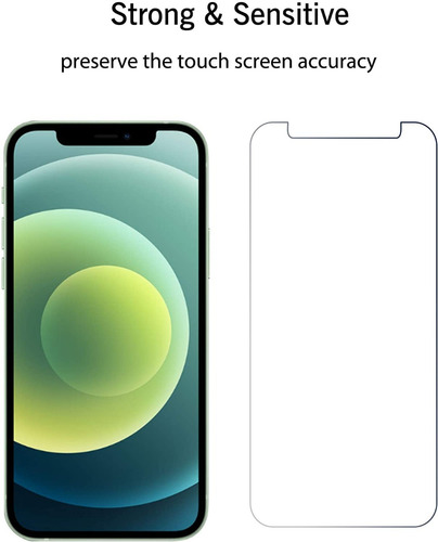 Vidrio Templado iPhone 12/12pro Excelente Calidad