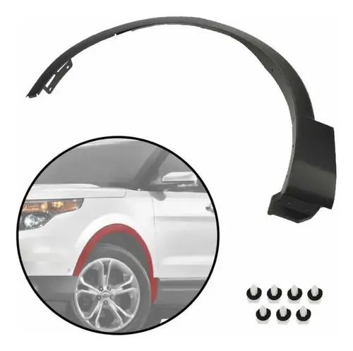 Moldura De Arco Cantonera Explorer 2011-2015 Delantera Izq | Meses sin