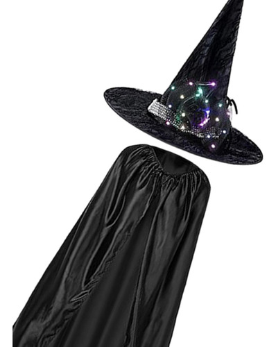 3 Conjunto De Disfraz De, Capa, Disfraz De Cosplay Negro