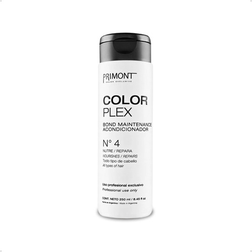 Primont Color Plex Acondicionador Nº4 Nutre & Repara 250ml