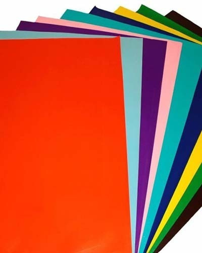 Set 20 Pliegos De Cartulina Tradicionales Colores Surtidos 