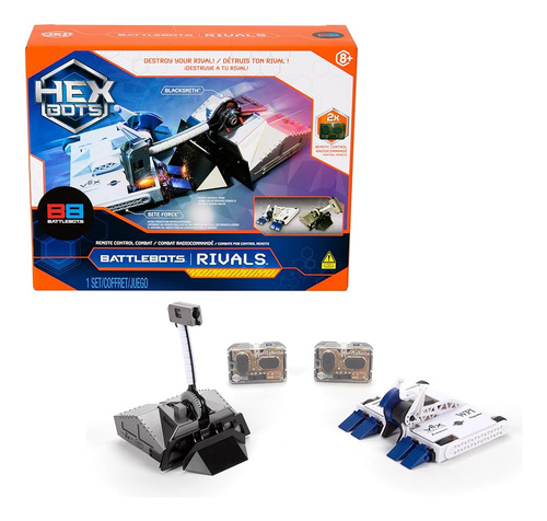 Hex Bots Battlebots Rivals 4.0: Robots Control Remoto Stem