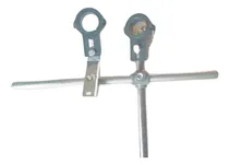 Comprar 2 Double Bracket Lnb Base Adapter 2 Lnb Antena Parabólica