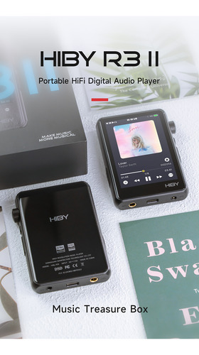 Hiby R3 Ii Dap Reproductor Audio Hi Res Mqa 3.5 4.4 Dsd Pcm