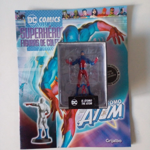 Revista + Figura Coleccionable Dc Comics. El Átomo.