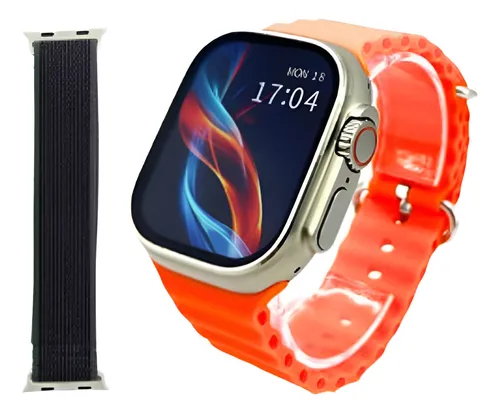 Reloj Smartwatch Hk10 Ultra A + Correas + Cargador