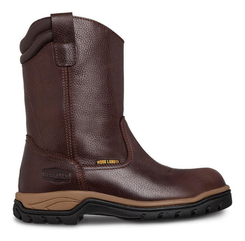 Imagen 1 de 5 de Bota Roper Con Casco Cafe Workland