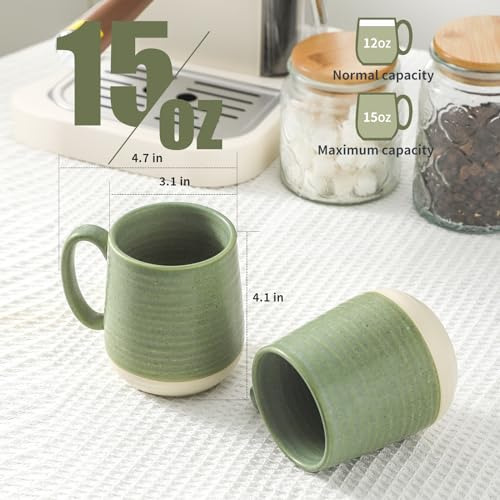 Tazas De Café De Porcelana Hasense Juego De 4, Tazas De Caf