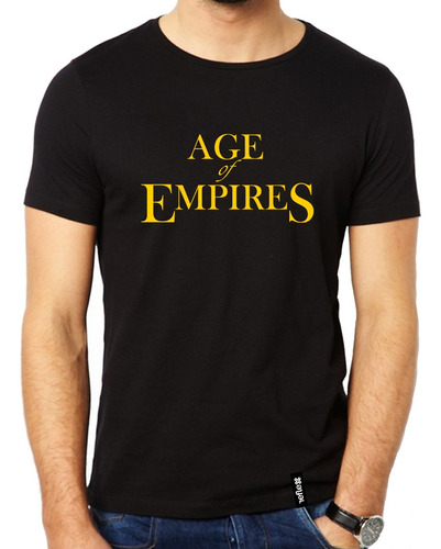 Remera Age Of Empires 100% Algodón Calidad Premium