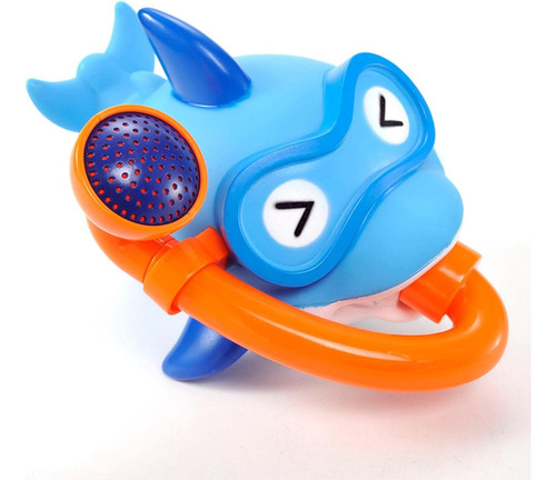 Juego Infantil De Baño Peces Tiburón Estrella Cangrejo Color Agua