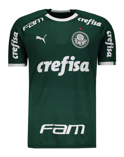 Camisa Puma Palmeiras I 2019 Com Patrocínio