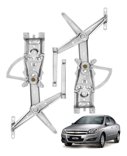 Par Maquina Vidro Eletrico Vectra 2000 2001 Diantei Original