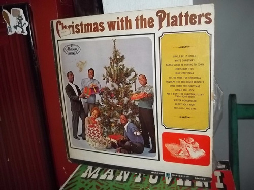 Disco Lp Vinilo The Platters Christmas With