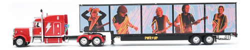 Tráiler Escala 1/64 Peterbilt 389 Mudanza Ac / Dc 69-1063