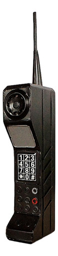 Molde De Teléfono Móvil Obsoleto Retro, Modelo De Negro