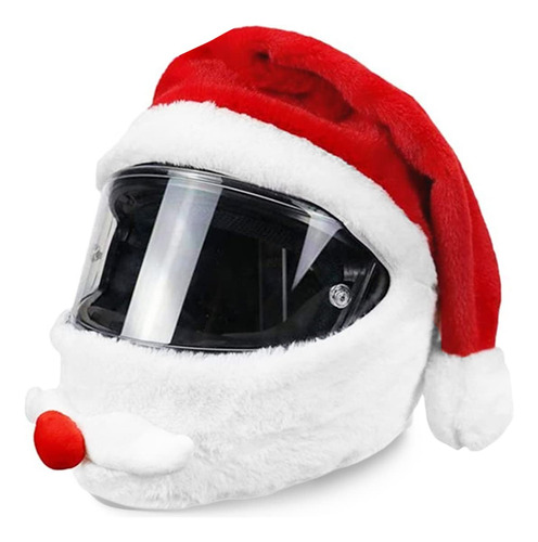 Glahorse Funda Para Casco De Motocicleta De Pap Noel, Funda