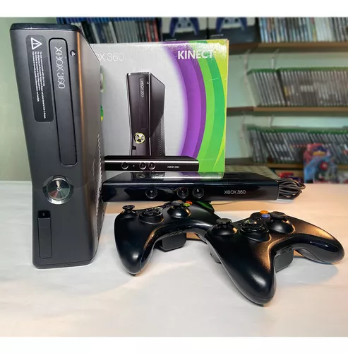 Xbox 360 desbloqueado com dois controles