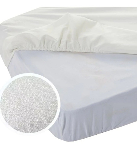 Imagen 5 de 6 de Cubrecolchon Impermeable 1,5 Plazas