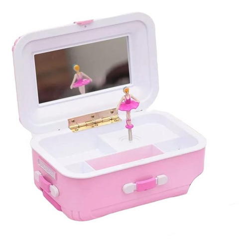 Caja Musical Con Muñeca Bailarina, Con Lindo Diseño Niñas