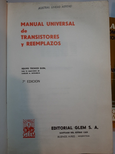 Imagen 10 de 10 de Antiguo Libro Manual Electricidad Lote X 5 Ro 939