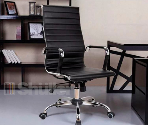 Imagen 8 de 10 de Sillon Silla Oficina Escritorio Aluminium Shuller Alta