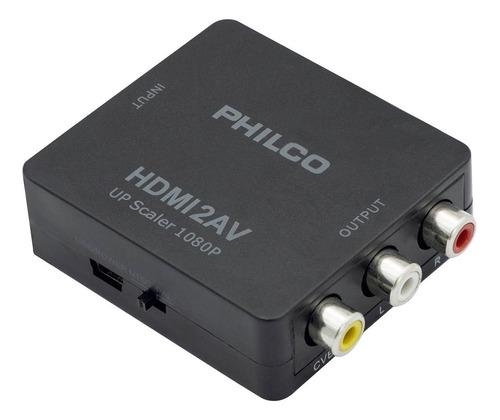 Conversor Adaptador Compatible Con Hdmi A Av Rca Philco