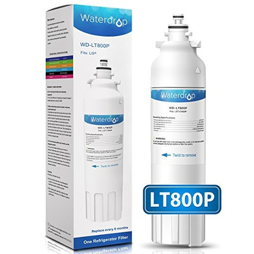 Reemplazo Waterdrop Lt800p Para LG Lt800p, Adq73613401, Kenm