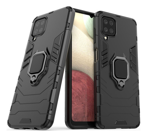 Funda De Teléfono Samsung A12 Sm-a125f Bumper Silicone Armor