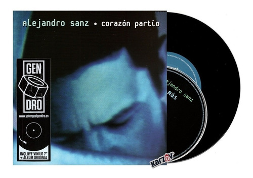 Alejandro Sanz Corazón Partío Single 7 Cd Vinilo Nuevo