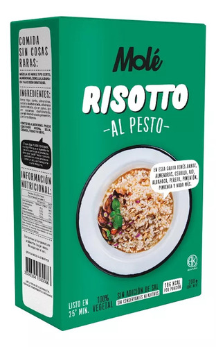 Risotto Molé Al Pesto X 200 Gramos