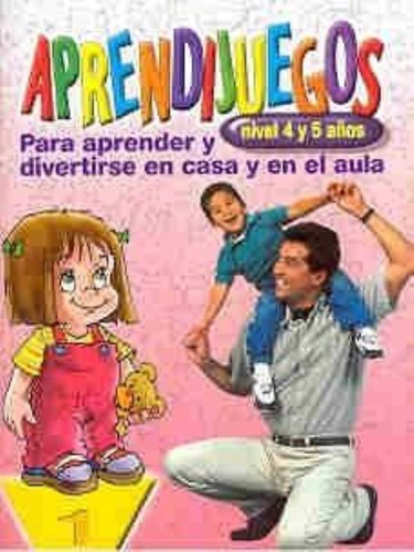 Aprendijuegos 1 Nivel 4 Y 5 Años, De No Aplica. Editorial Latinbooks, Tapa Tapa Blanda En Español