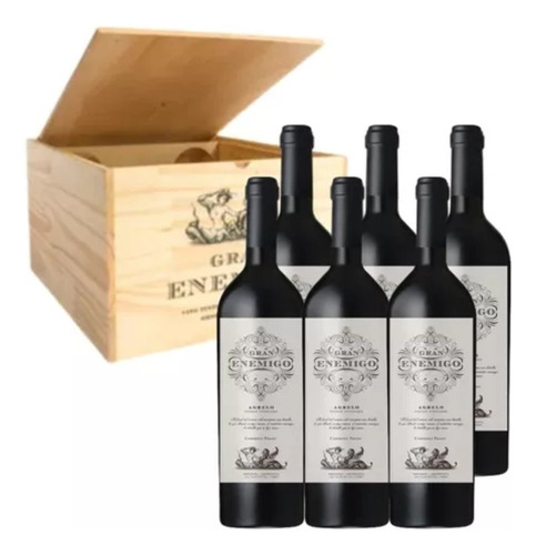 Vino Gran Enemigo Agrelo 750cc Caja X 6u - Enotek Vinos -