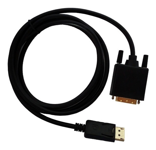 Cabo Adaptador Displayport Para Dvi-d Dual Link Macho 1,80m