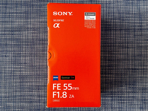 Sony Fe 55mm F/1.8 Zeiss - Ñ O V A