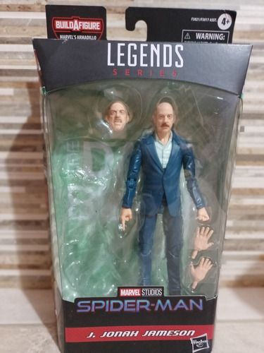 Marvel Legends J. Jonah Jameson Sin Pieza Baf  