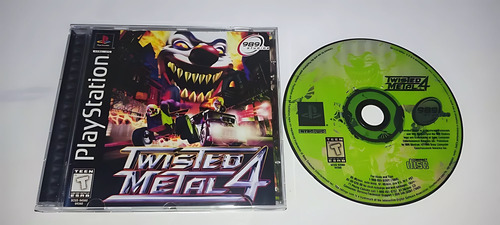 Twisted Metal 4 Playstation Midia Preta