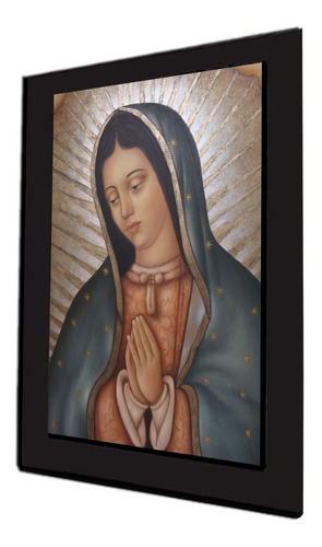Cuadro 60x40cms Decorativo Virgen De Guadalupe 