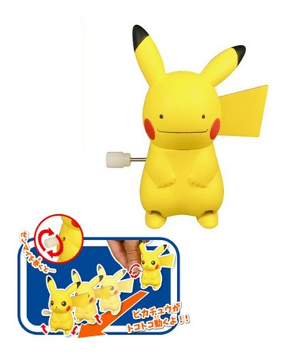 Tokotoko Metamon Pikachu - Wind-up Toy (a Cuerda)