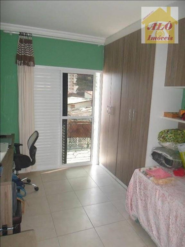 Imagem 12 de 30 de Sobrado Com 3 Dormitórios À Venda, 161 M² Por R$ 500.000,00 - Aviação - Praia Grande/sp - So0177