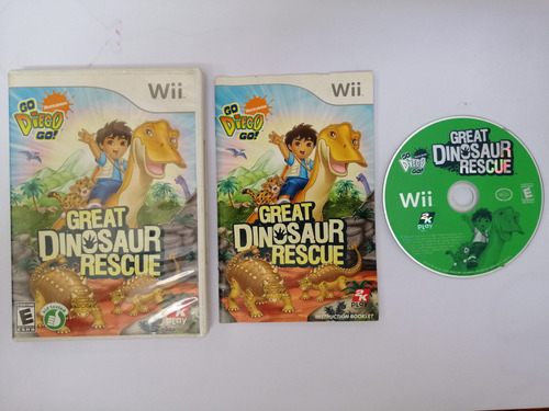 Go Diego Go! Great Dinosaur Rescue Wii (Reacondicionado)