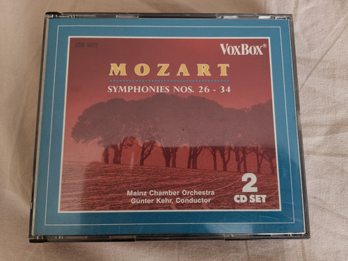 Cd Mozart Symphonies Nos. 26 - 34 Música Clásica