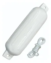 Comprar Defensa Inflable Blanca Chica Para Lanchas - Barcos - Velero