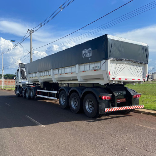 Conjunto Scania R440 8x2 Com Ls 3 Eixo Basculante Facchini