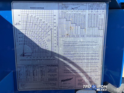 Grua Titan 2011 Ford F750 Con Manitex 1770c De 17 Toneladas