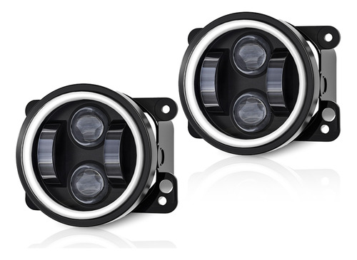 Luz Antiniebla Led Angel Eyes De 4 Pulgadas Para Reemplazar