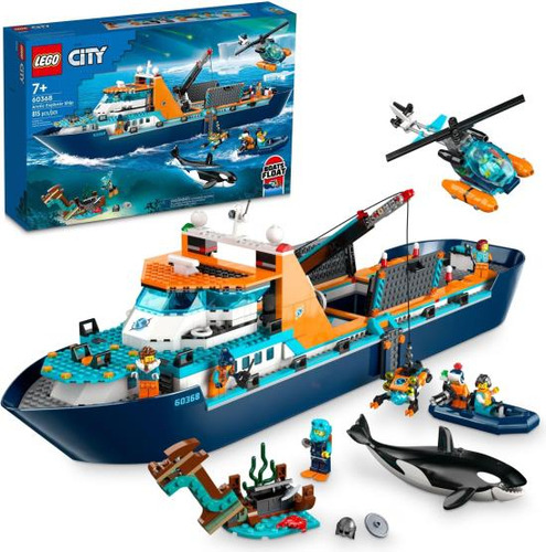 Lego City Juego De Construcción De Barcos Arctic Explorer, D
